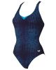 ARENA W GINA Light Cross Back (navy/turquoise)