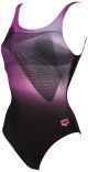 ARENA W Quark U-Back (black/purple)