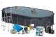 GRE pool-pakke Black Graphite 7,3x3,75x1,32 - Komplet m. teknik