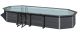GRE Komposit Pool Oval 8,04x3,86x1,24 m
