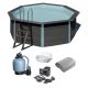 GRE Komposit Pool Ø4,1 x 1,24 m