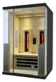 Nordic Relax 2 pers. infrarød sauna i sort