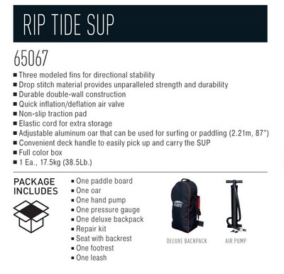 Paddle Board Rip Tide Sup